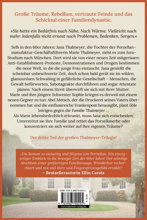 Produktbild: Die Porzellanmanufaktur &ndash; Zerbrechliche Tr&auml;ume