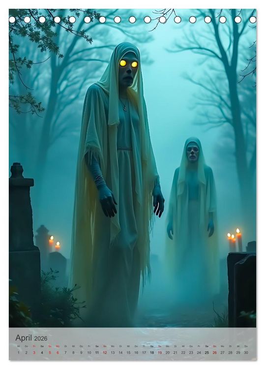 Produktbild: Slawische Mythologie - G&ouml;tter, Helden und Monster (Tischkalender 2026 DIN A5 hoch), CALVENDO Monatskalender