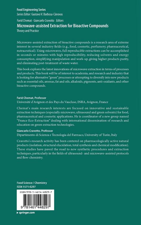 Produktbild: Microwave-assisted Extraction for Bioactive Compounds
