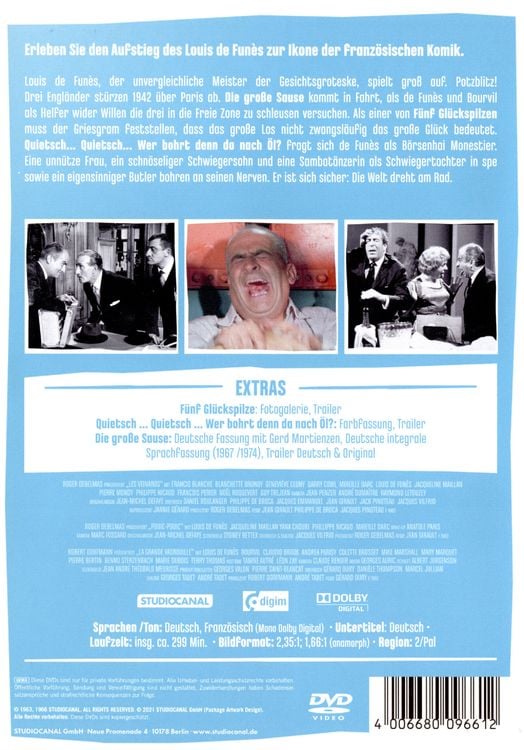 Produktbild: Louis de Funes Edition 1 [3 DVDs]