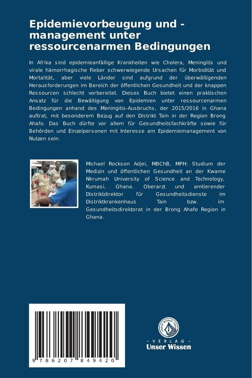 Produktbild: Epidemievorbeugung und -management unter ressourcenarmen Bedingungen