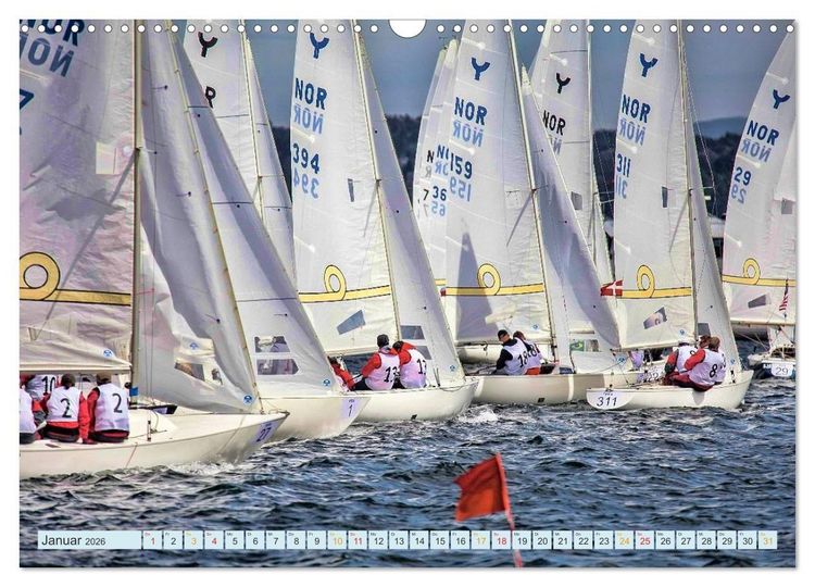 Produktbild: Segeln - Freiheit und Abenteuer (Wandkalender 2026 DIN A3 quer), CALVENDO Monatskalender