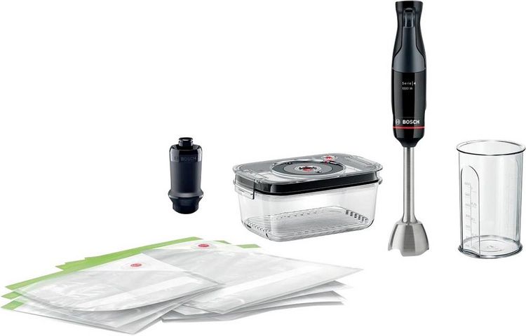 Produktbild: Bosch ErgoMaster MSM4B6V2 Stabmixer 1000W BPA-frei Grau