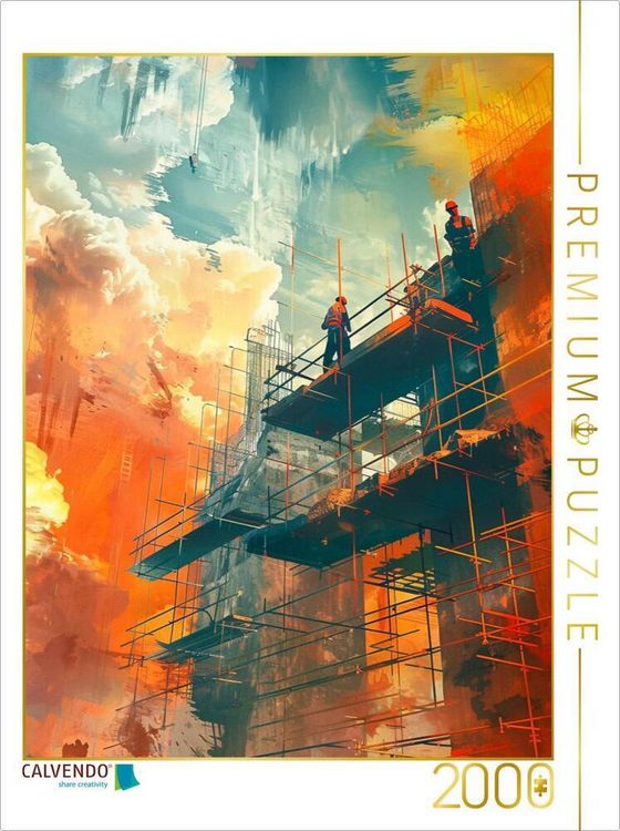 Produktbild: CALVENDO Puzzle Ein Motiv aus dem Kalender Bauarbeiter - Mein Traumberuf | 2000 Teile Lege-Gr&ouml;&szlig;e 90x67cm Foto-Puzzle f&uuml;r gl&uuml;ckliche Stunden