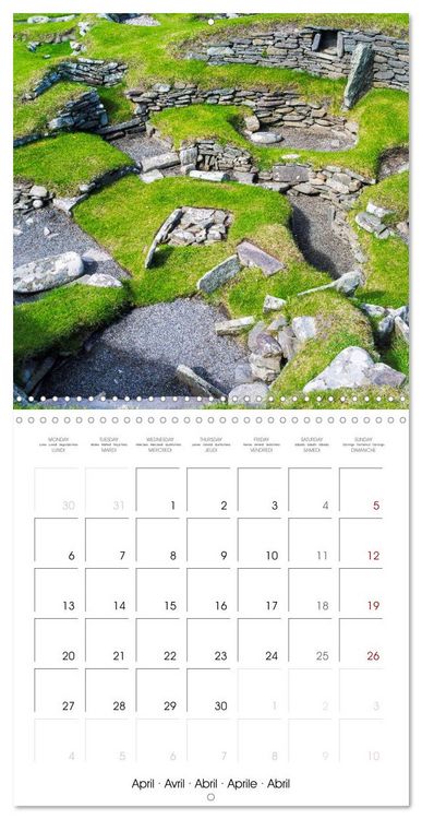 Produktbild: Prehistoric Sites of Northern Scotland (Wall Calendar 2026 12 &times; 12 Inch) CALVENDO 12 Month Wall Calendar