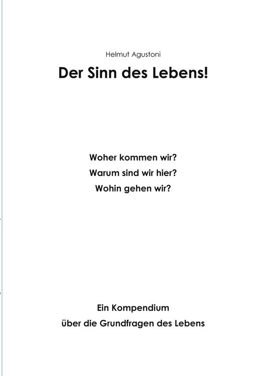 Produktbild: Der Sinn des Lebens