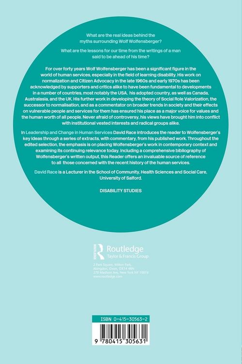Produktbild: Leadership and Change in Human Services