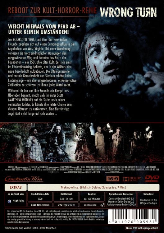 Produktbild: Wrong Turn - The Foundation