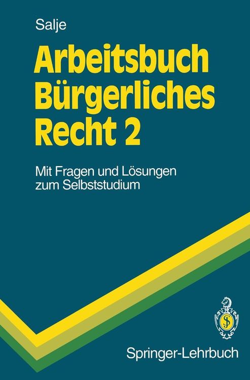 Bild vom Artikel Arbeitsbuch Bürgerliches Recht 2 vom Autor Peter Salje