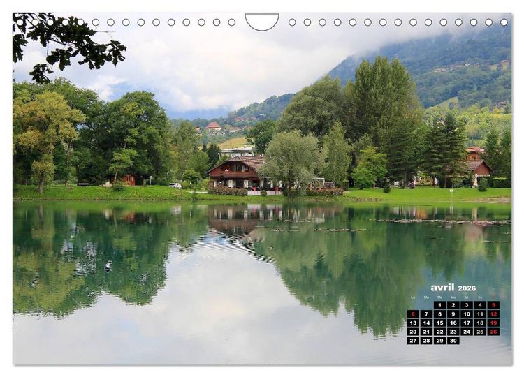 Produktbild: Les paysages de montagne Haute-Savoie (Calendrier mural 2026 DIN A4 vertical), CALVENDO calendrier mensuel