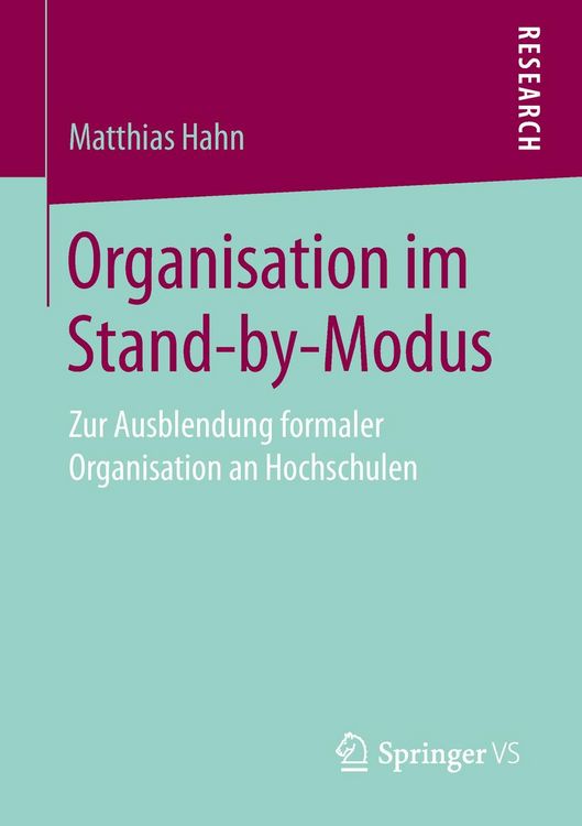 Produktbild: Organisation im Stand-by-Modus