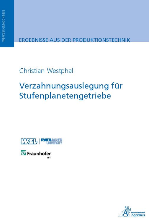 Produktbild: Verzahnungsauslegung f&uuml;r Stufenplanetengetriebe