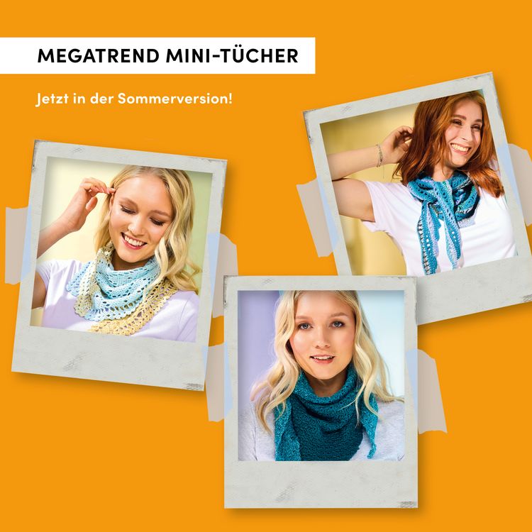 Produktbild: Luftig leichte Mini-T&uuml;cher h&auml;keln (kreativ.kompakt.)