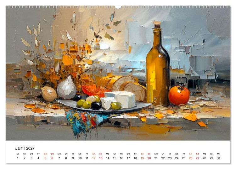 Produktbild: K&uuml;chen Poesie (Wandkalender 2027 DIN A2 quer), CALVENDO Monatskalender