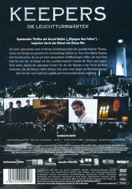 Produktbild: Keepers - Die Leuchtturmw&auml;rter