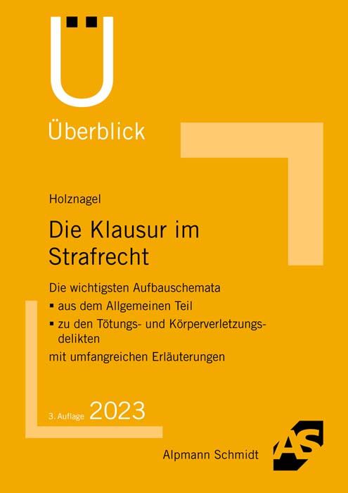 Produktbild: Die Klausur im Strafrecht