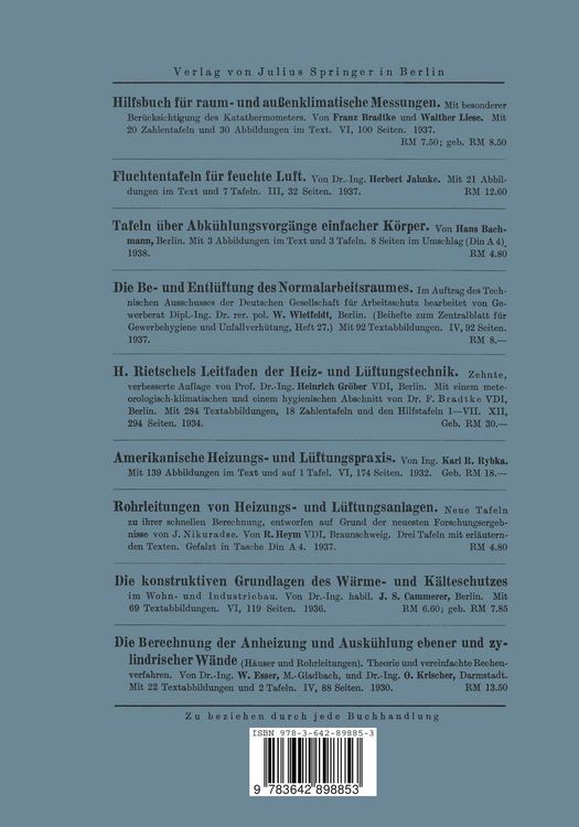 Produktbild: Klima und Gradtage in ihren Beziehungen zur Heiz- und L&uuml;ftungstechnik