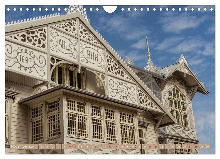 Produktbild: Historisches Baltikum (Wandkalender 2027 DIN A4 quer), CALVENDO Monatskalender