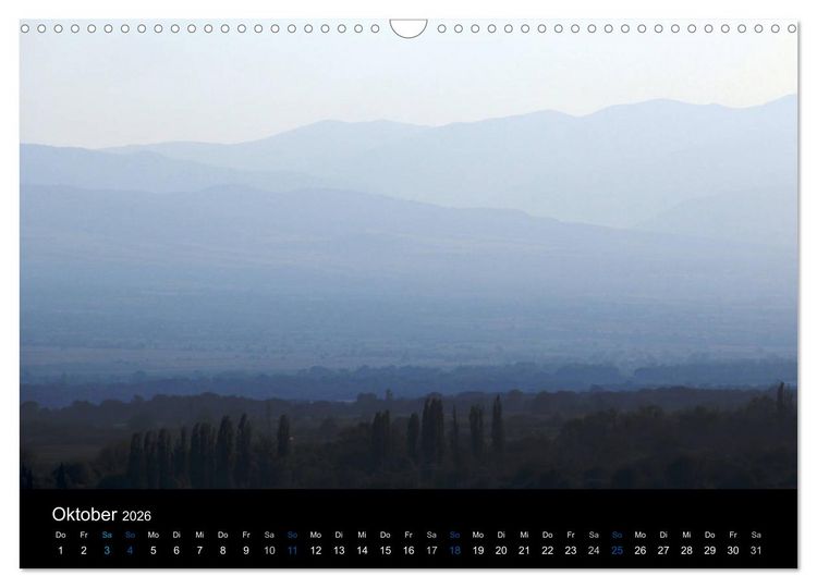 Produktbild: Georgien (Wandkalender 2026 DIN A3 quer), CALVENDO Monatskalender