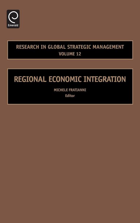 Produktbild: Regional Economic Integration