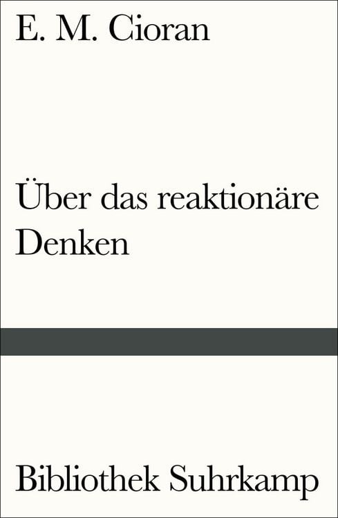 Produktbild: &Uuml;ber das reaktion&auml;re Denken