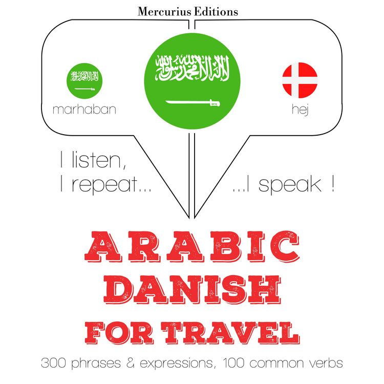 Produktbild: Travel words and phrases in Danish