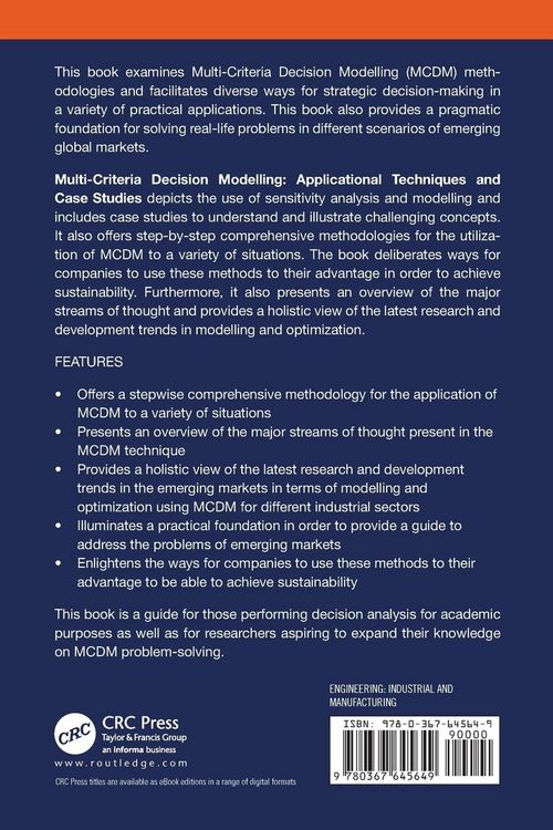Produktbild: Multi-Criteria Decision Modelling
