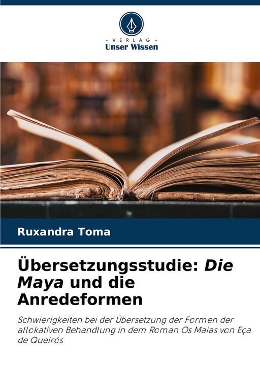 Produktbild: &Uuml;bersetzungsstudie: Die Maya und die Anredeformen
