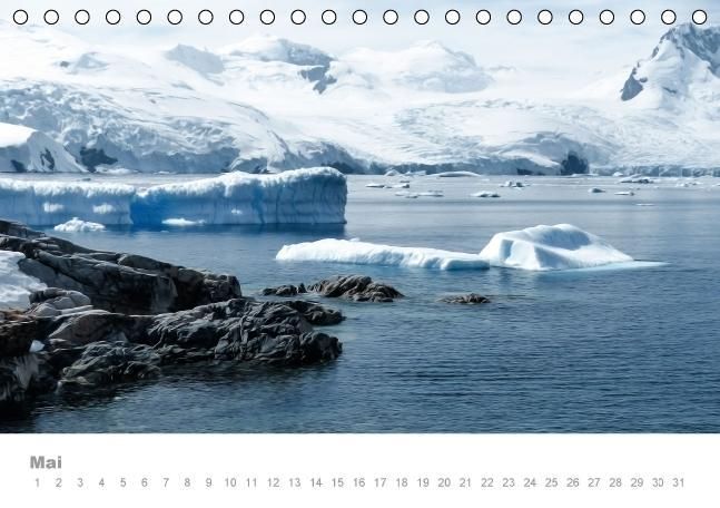 Produktbild: ANTARKTIS (Tischkalender immerw&auml;hrend DIN A5 quer)