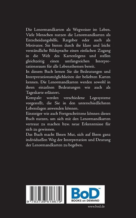 Produktbild: Die Lenormandkarten - Wegweiser im Leben