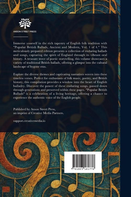 Produktbild: Popular British Ballads, Ancient and Modern