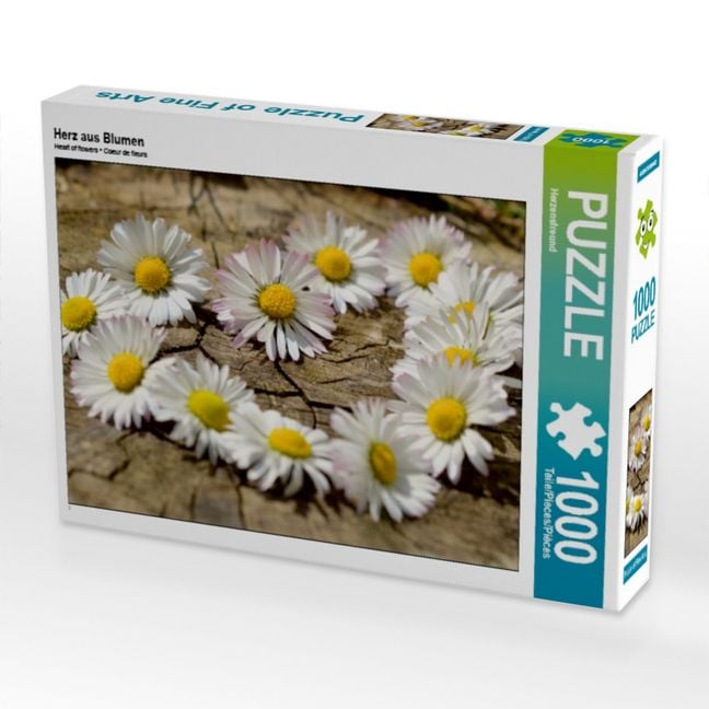 Produktbild: Herz aus Blumen (Puzzle)
