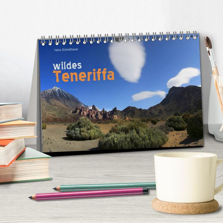 Produktbild: wildes Teneriffa (Tischkalender 2026 DIN A5 quer), CALVENDO Monatskalender