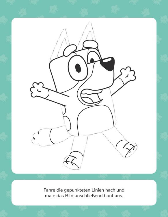 Produktbild: Bluey R&auml;tsel-Mal-Spa&szlig;
