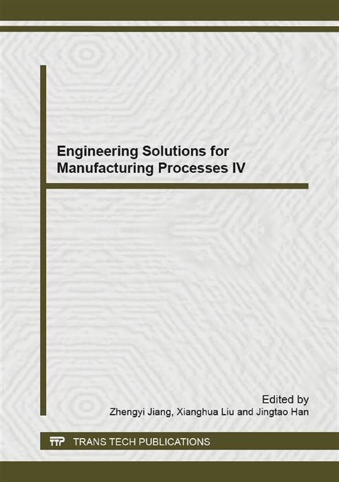 Produktbild: Engineering Solutions for Manufacturing Processes IV