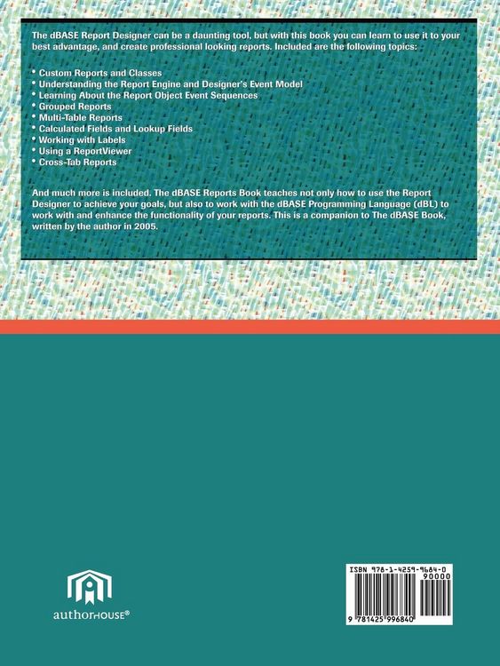 Produktbild: The dBASE Reports Book