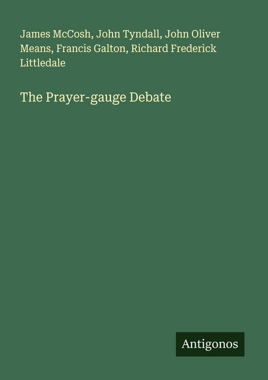 Produktbild: The Prayer-gauge Debate
