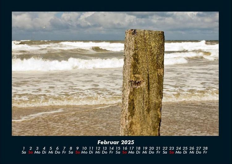 Produktbild: Nordsee 2025 Fotokalender DIN A4