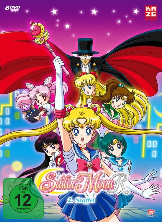 Produktbild: Sailor Moon - Staffel 2 - DVD Box (Episoden 47-89) [6 DVDs]
