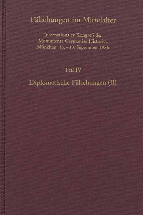 Produktbild: F&auml;lschungen im Mittelalter