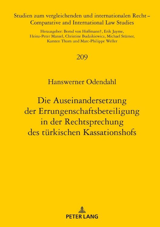 Produktbild: Die Auseinandersetzung der Errungenschaftsbeteiligung in der Rechtsprechung des t&uuml;rkischen Kassationshofs