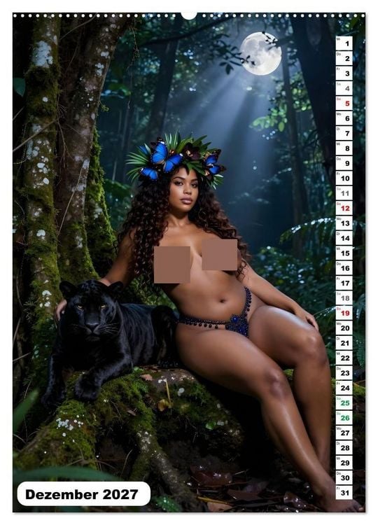 Produktbild: Wilde Kronen (Wandkalender 2027 DIN A2 hoch), CALVENDO Monatskalender