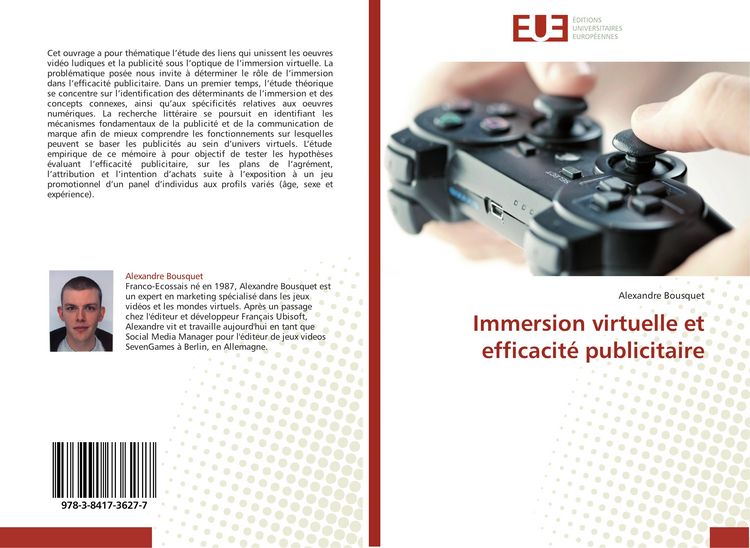 Produktbild: Immersion virtuelle et efficacit&eacute; publicitaire