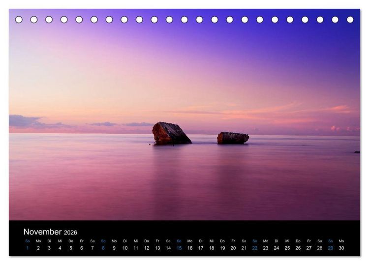 Produktbild: Sonnenunterg&auml;nge (Tischkalender 2026 DIN A5 quer), CALVENDO Monatskalender