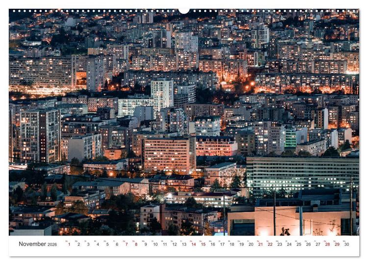 Produktbild: Georgien - Neuzeit-Chroniken (Wandkalender 2026 DIN A2 quer), CALVENDO Monatskalender