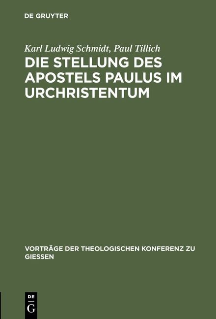 Produktbild: Die Stellung des Apostels Paulus im Urchristentum