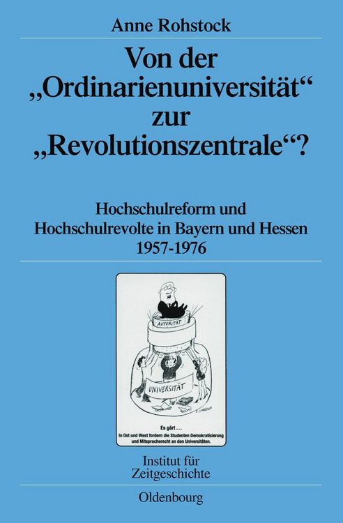 Produktbild: Von der "Ordinarienuniversit&auml;t" zur "Revolutionszentrale"?