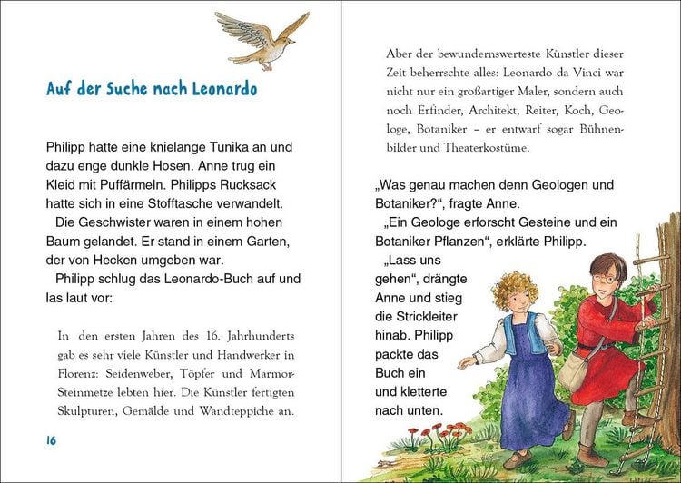 Produktbild: Das magische Baumhaus junior (Band 35) - Leonardos Traum vom Fliegen