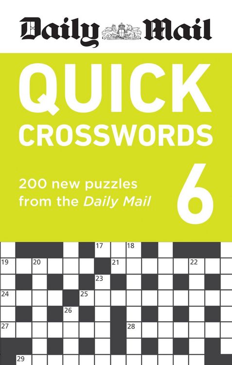 Produktbild: Daily Mail Quick Crosswords Volume 6