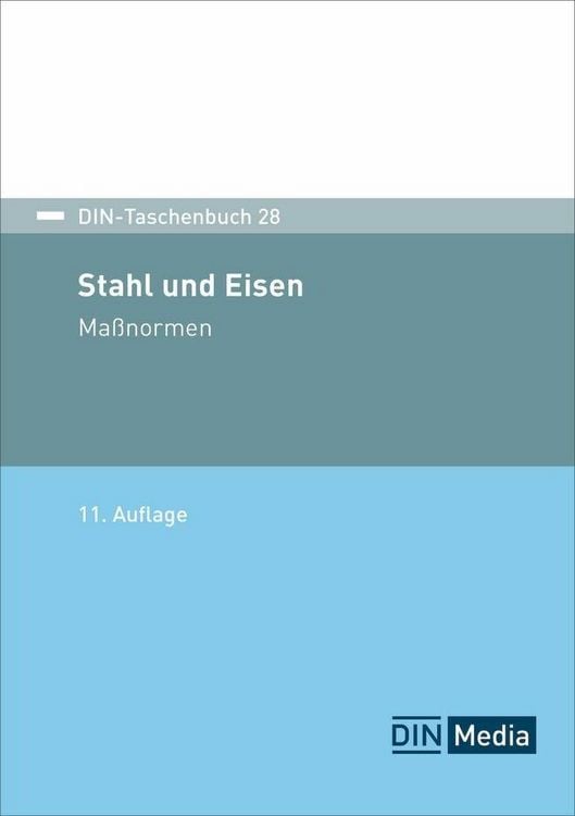 Produktbild: DIN-Taschenbuch 28